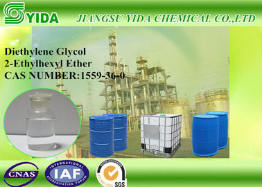 Harga yang bagus Rendah Keasaman Diethylene Glycol 2-Ethylhexyl Eter Dengan Cas Nomor 1559-36-0 on line