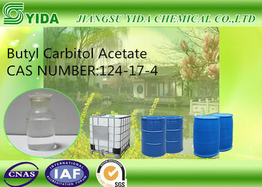 Harga yang bagus Penggabungan Solvent Butyl karbitol Asetat Cas ada 124-17-4 Dengan Formasi Film Luar biasa on line